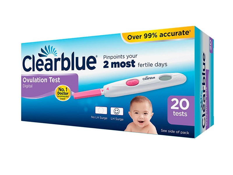 test digitale per l'ovulazione clearblue