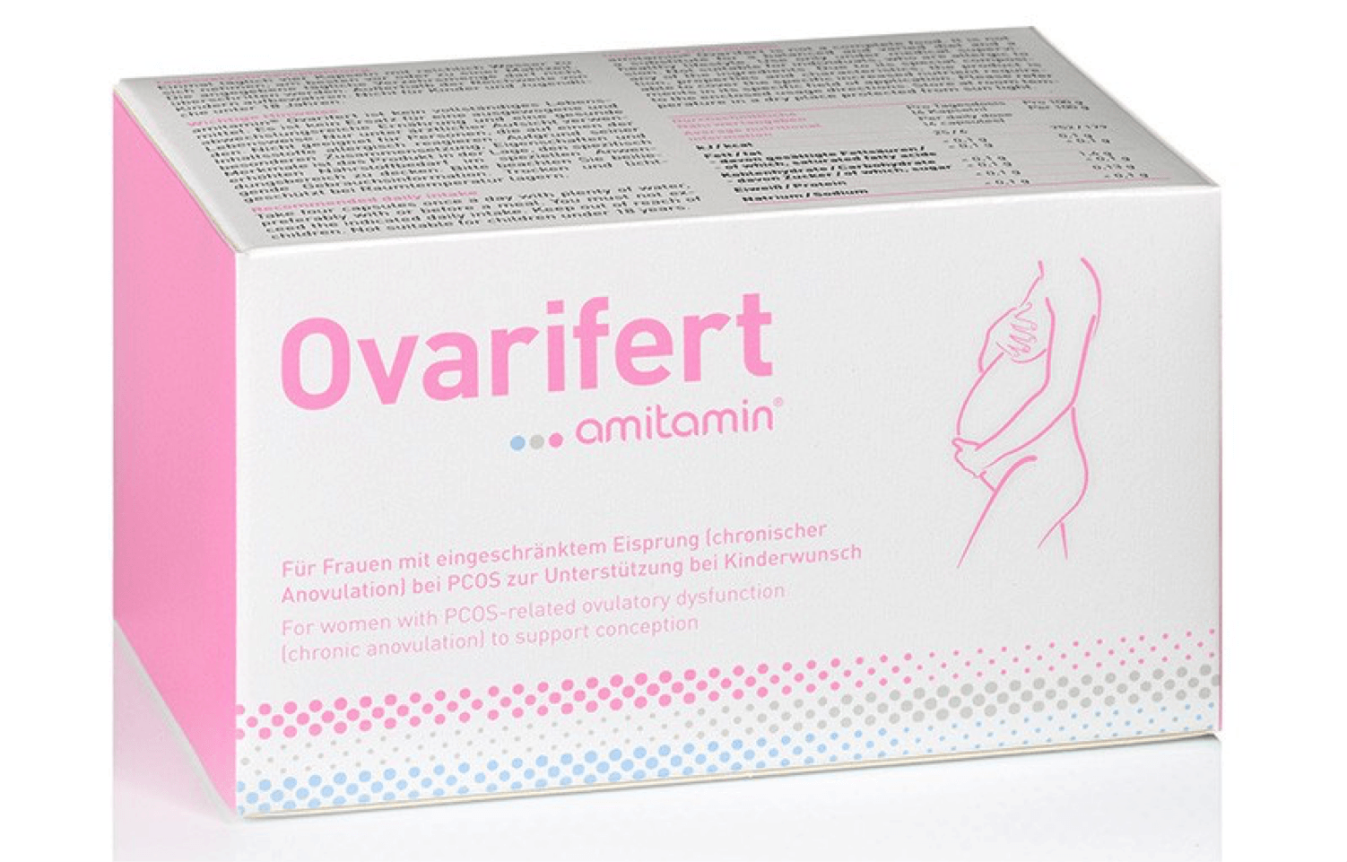 ovarifert da amitaminico comprende molti nutrienti che aiutano con la sindrome dell'ovaio policistico SOP